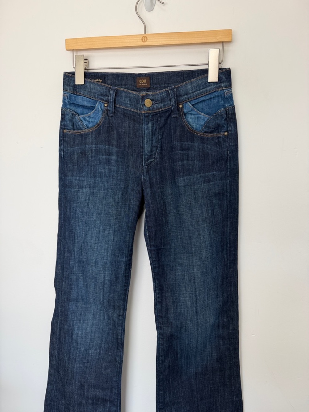 Citizens Of Humanity Dark Blue Flare Jeans 27 - Picture 3 of 8